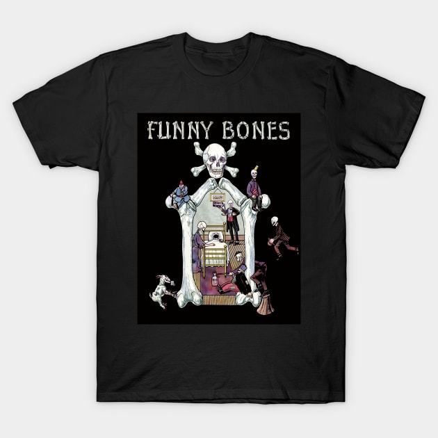 Funny Bones Family T-Shirt by alexp01